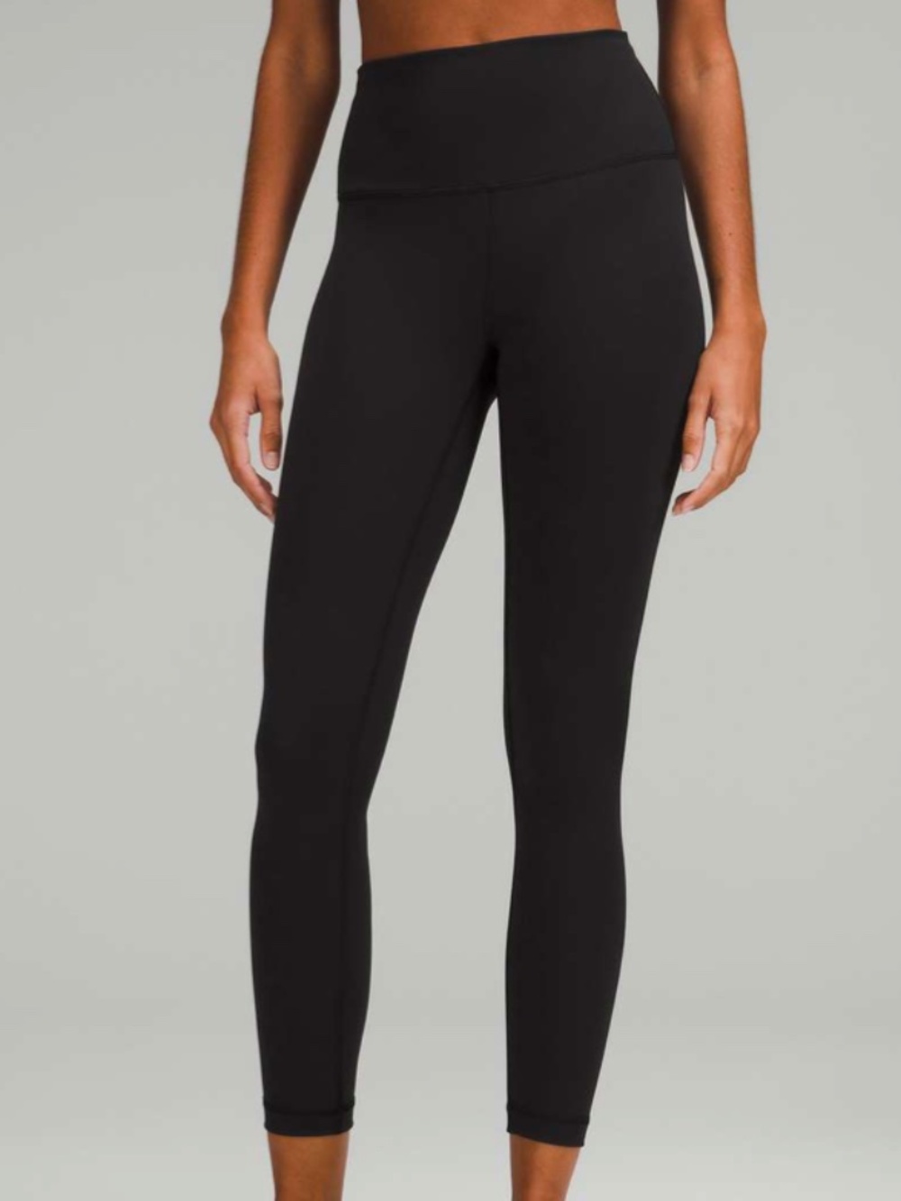 Lululemon Wunder Train High-Rise Tight 25" Legging, Black, Size 10
